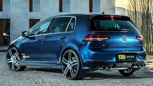 Volkswagen Golf R By O Ct Tuning Door Hd Art Keychain