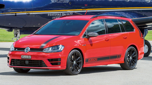 Volkswagen Golf R360S Variant Hd Art Keychain