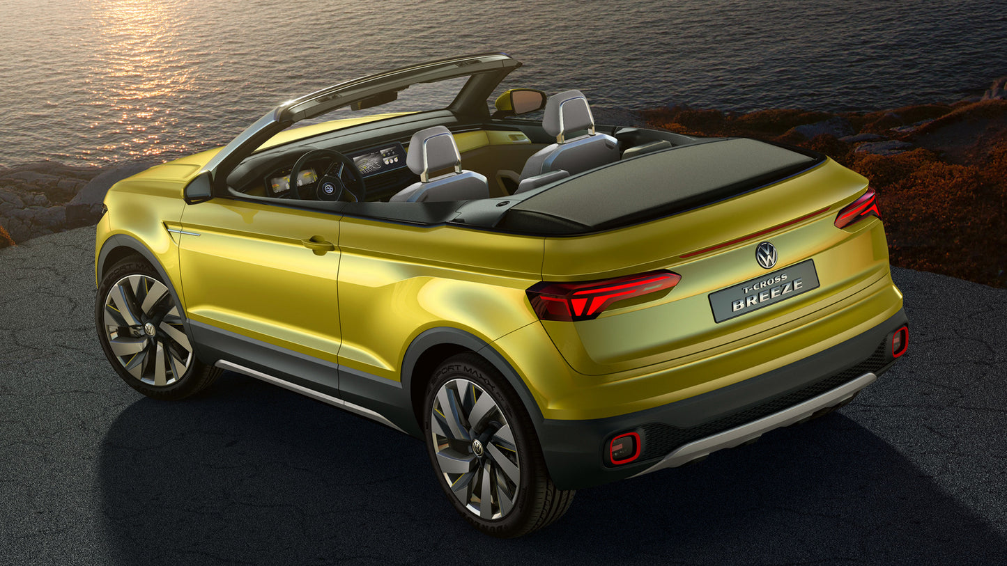 Volkswagen T Cross Breeze Concept Hd Art Keychain