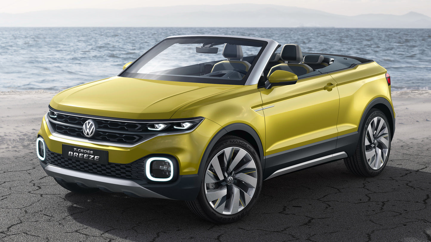 Volkswagen T Cross Breeze Concept Hd Art Keychain