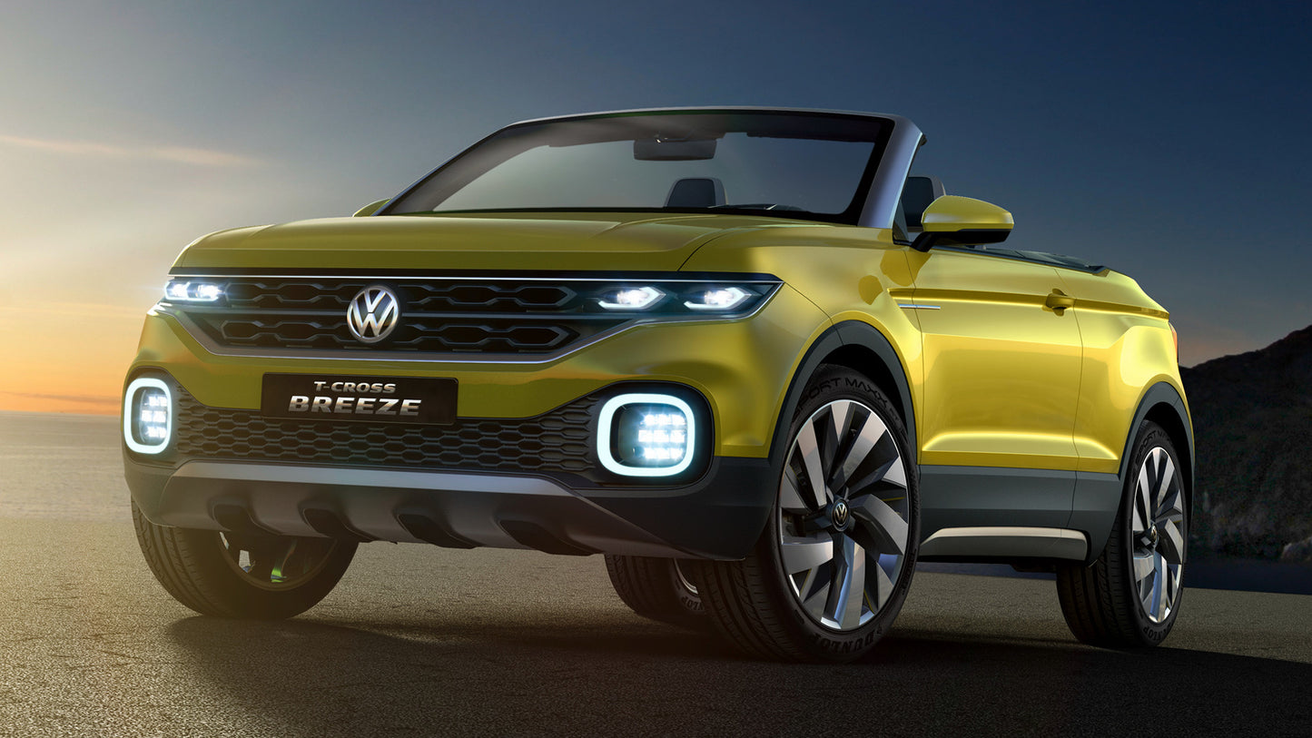 Volkswagen T Cross Breeze Concept Hd Art Keychain