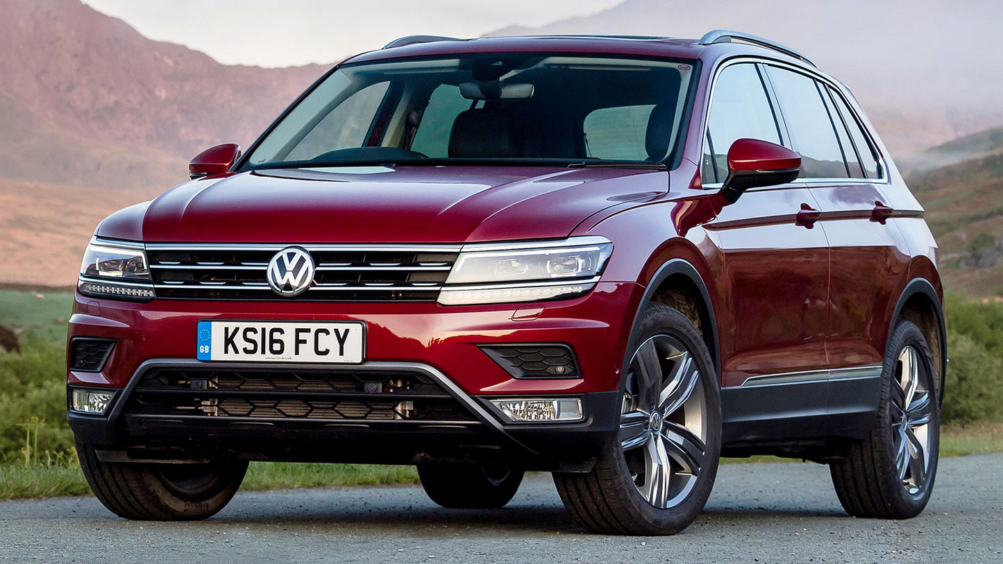 Volkswagen Tiguan Uk Hd Art Keychain