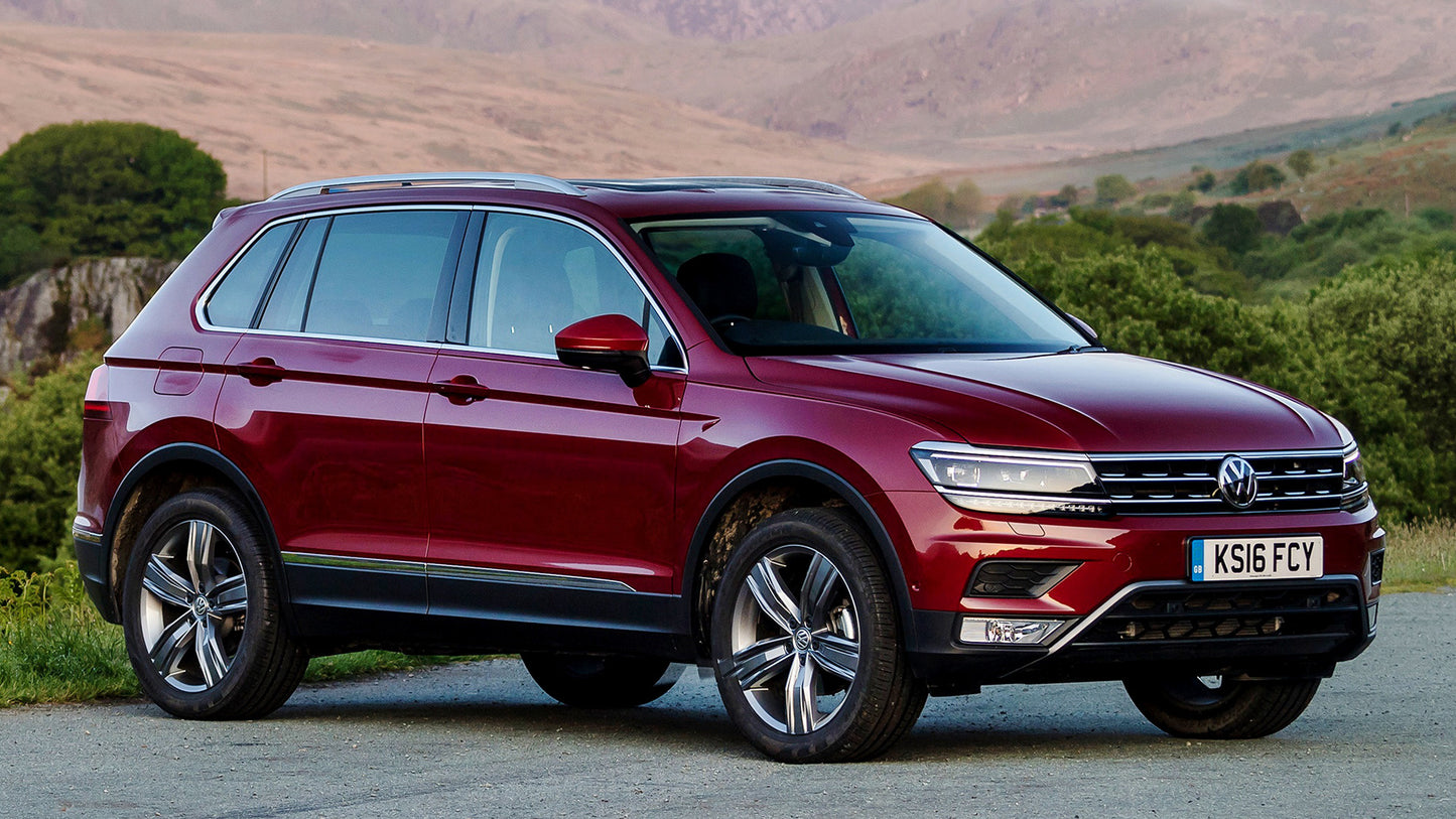Volkswagen Tiguan Uk Hd Art Keychain