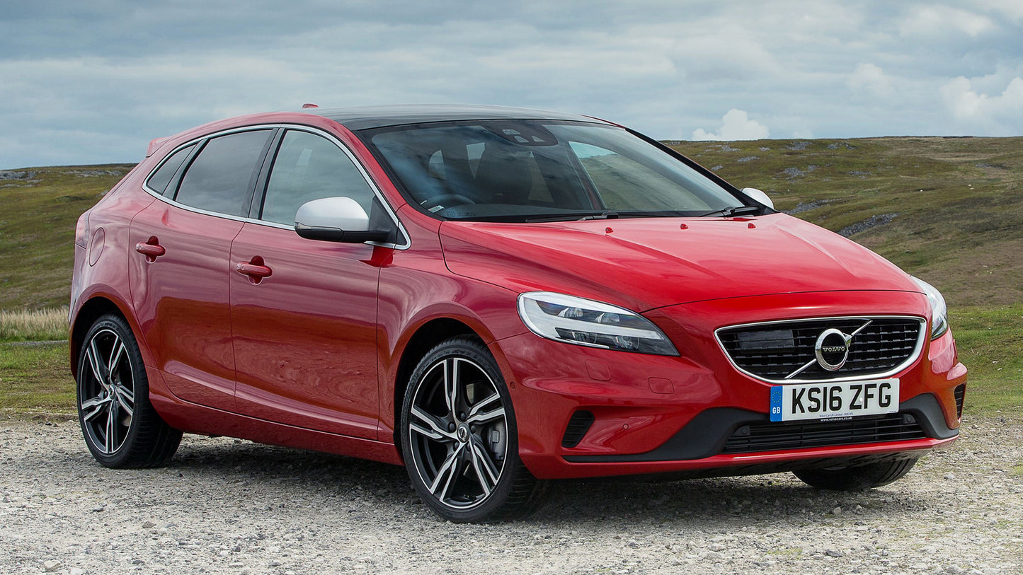 Volvo V40 R Design Uk Hd Art Keychain