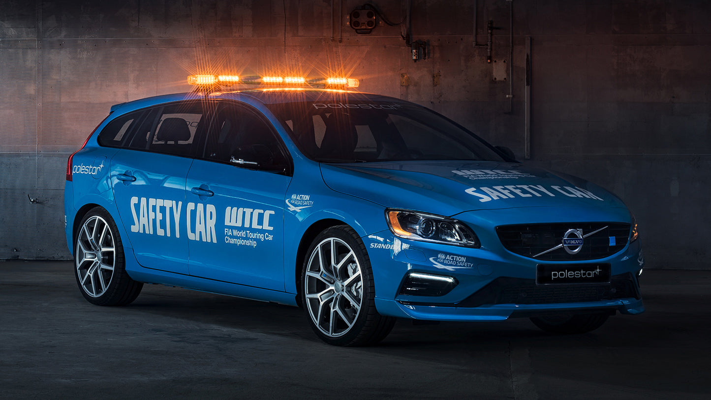 Volvo V60 Polestar Wtcc Safety Car Hd Art Keychain