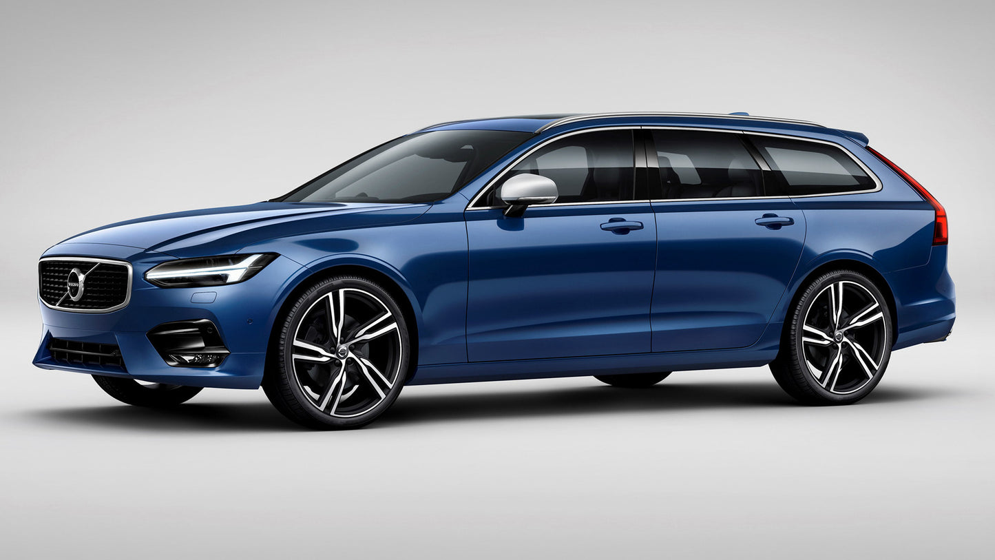 Volvo V90 R Design Hd Art Keychain