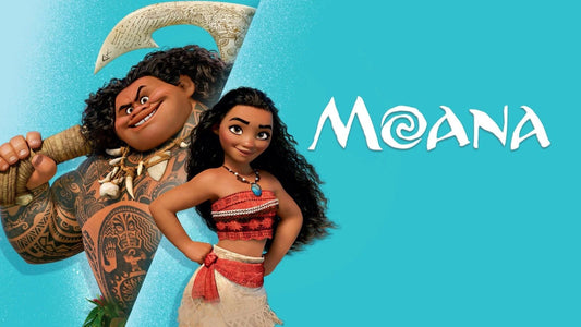 2016 Disney Moana Movie Keychain Auli'I Cravalho Dwayne Johnson Maui