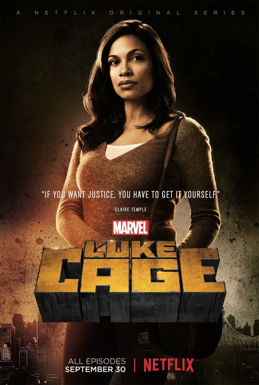 2016 Luke Cage Movie Poster Marvel Defenders Cottonmouth Mike Colter 1