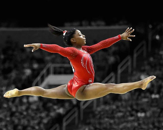 2016 Olympics Usa Gymnast Simone Biles Glossy Magnet Magnet Rio Brazil