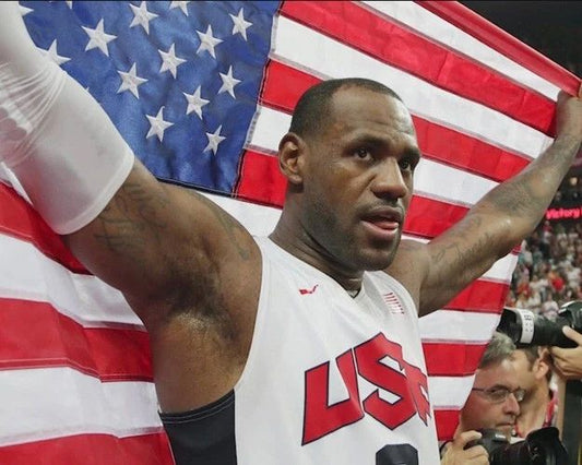 2016 Rio Olympics Lebron James Glossy Magnet Usa Basketball Magnet