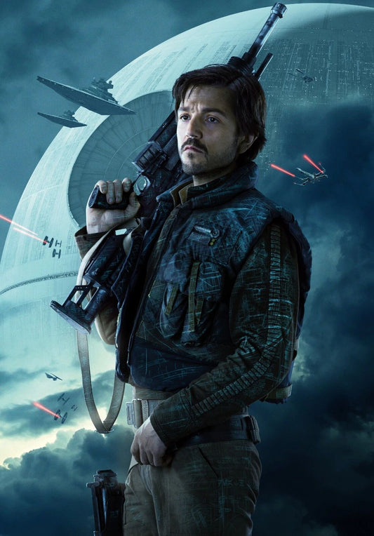 2016 Star Wars Rogue One Movie Keychain Cassian Andor Jyn Erso K 2So Baze