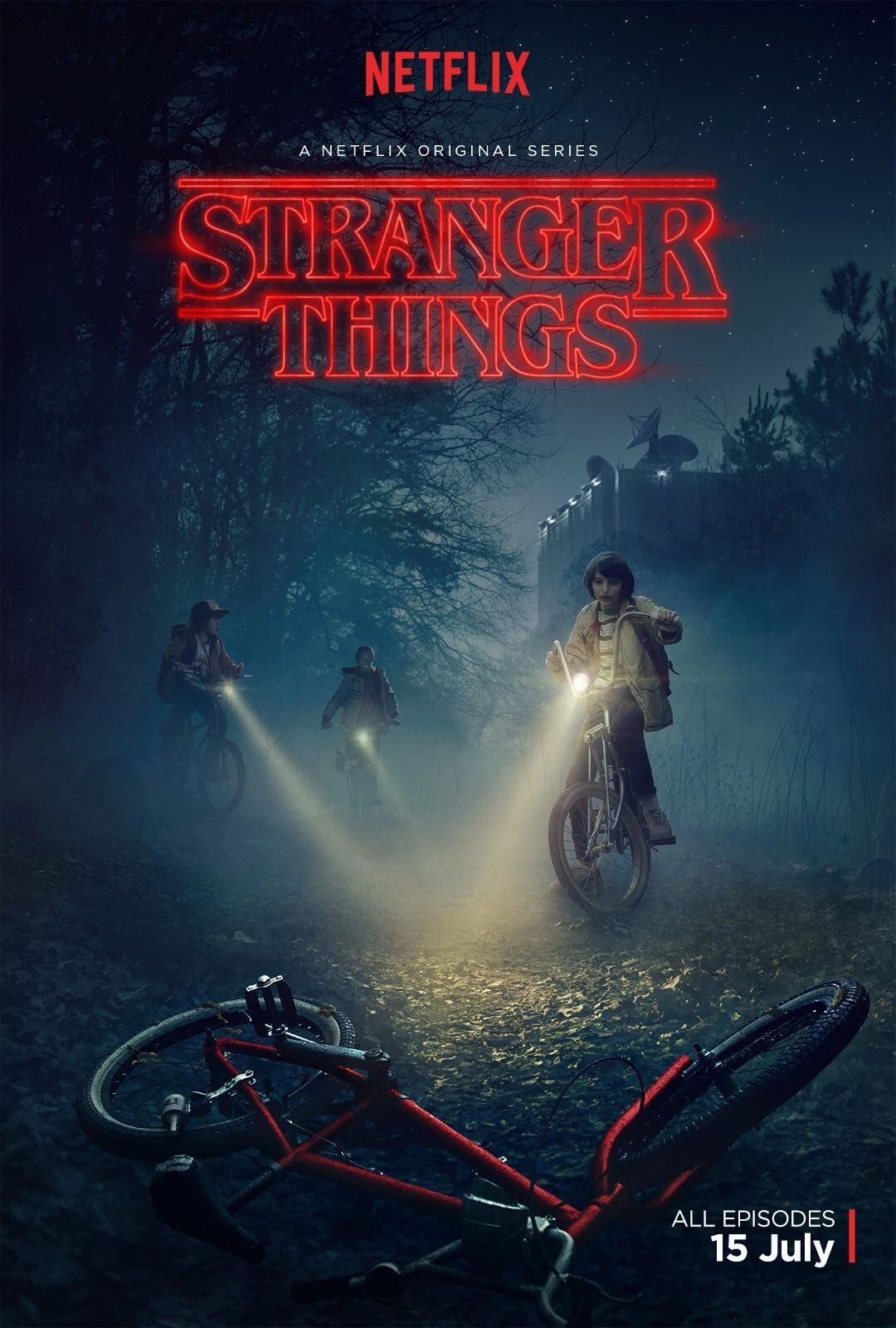 2016 Stranger Things Movie Poster Eleven Hopper Dustin Mike Lucas Joyce 1
