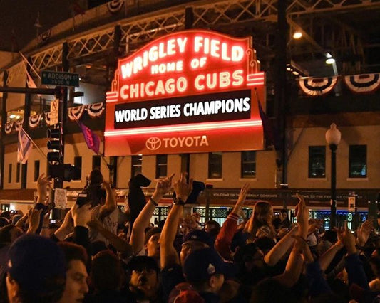2016 World Series Chicago Cubs Wrigley Field Glossy Magnet Magnet