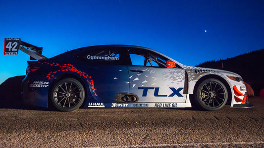 Acura Tlx Gt Race Car Hd Art Keychain