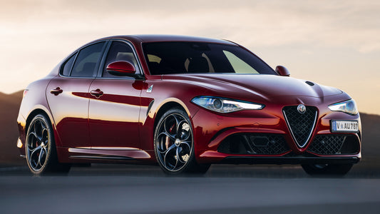 Alfa Romeo Giulia Quadrifoglio Au Hd Art Keychain
