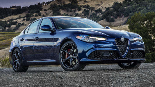 Alfa Romeo Giulia Sport Us Hd Art Keychain