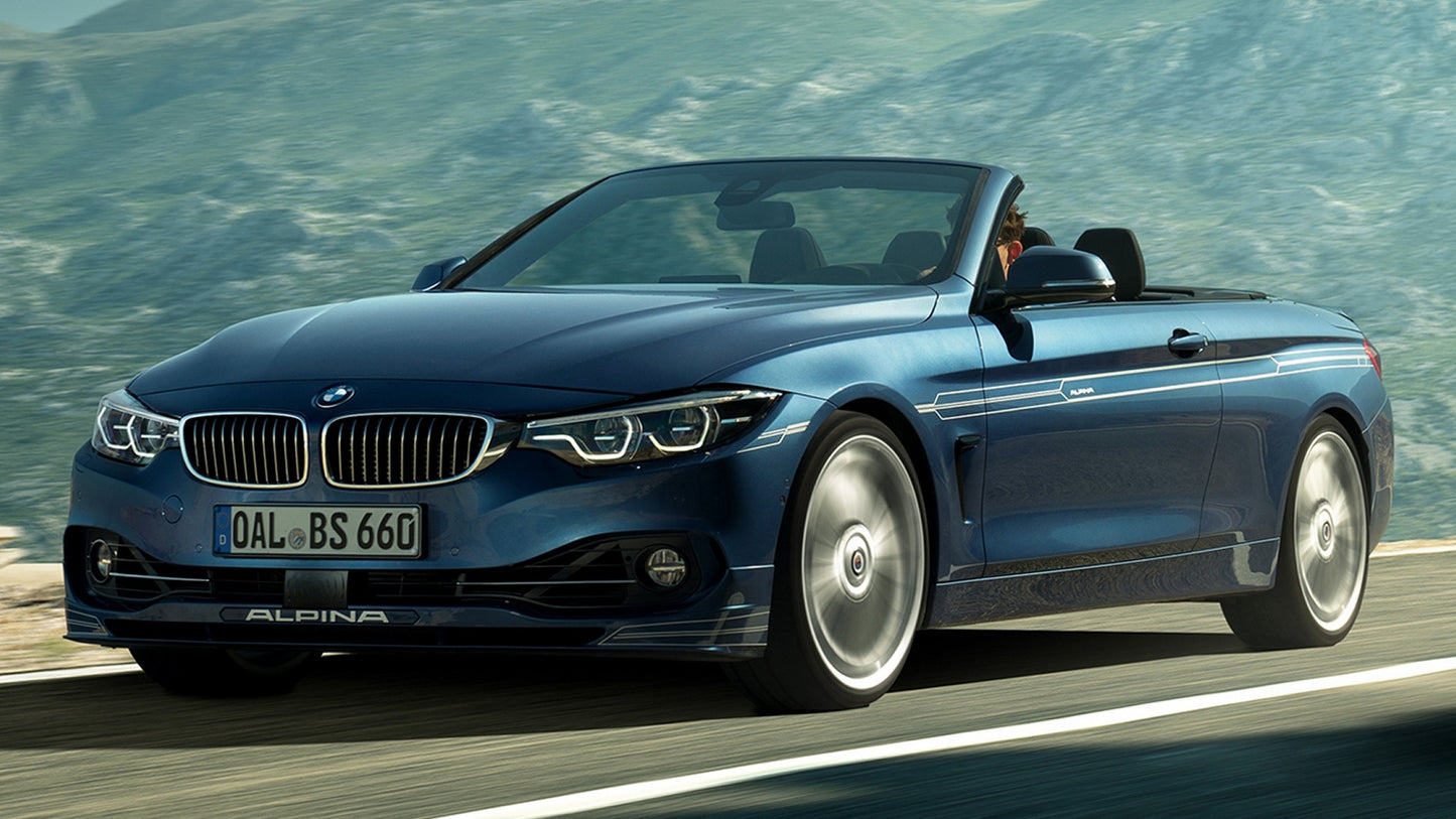 Alpina B4 S Cabrio Hd Art Keychain