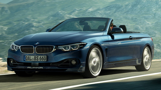 Alpina B4 S Cabrio Hd Art Keychain