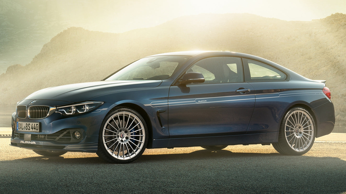 Alpina B4 S Coupe Hd Art Keychain
