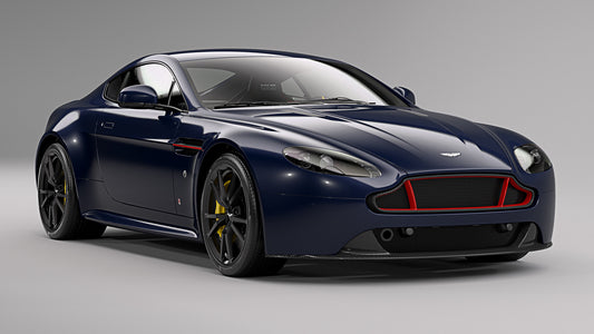 Aston Martin V8 Vantage S Red Bull Racing Edition Hd Art Keychain