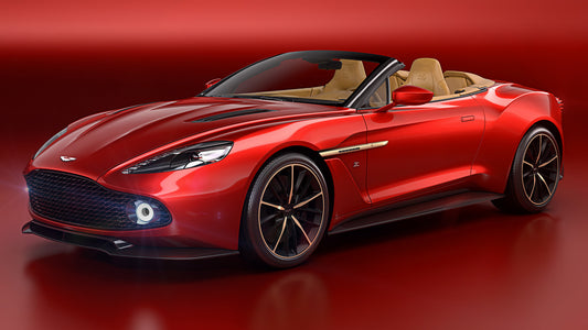 Aston Martin Vanquish Zagato Volante Hd Art Keychain