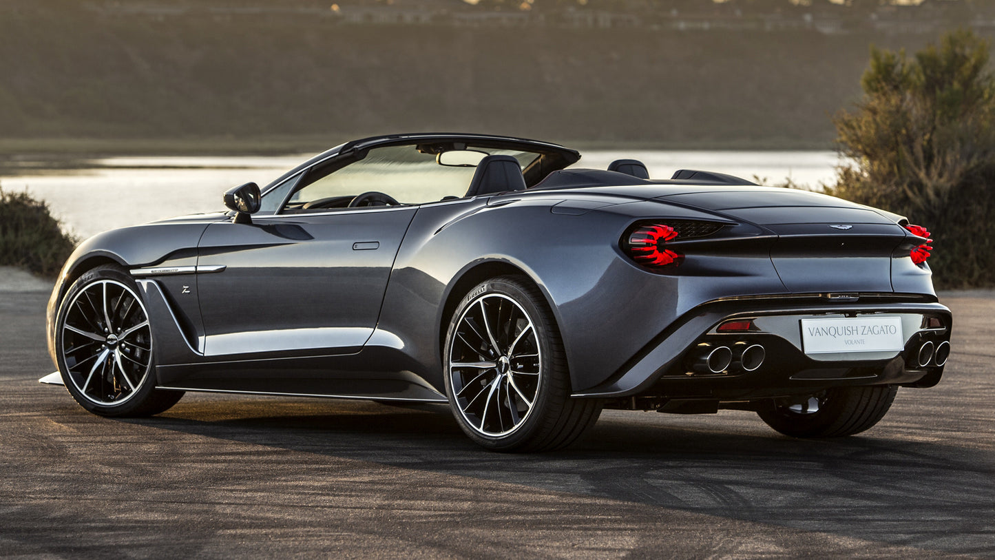 Aston Martin Vanquish Zagato Volante Hd Art Keychain
