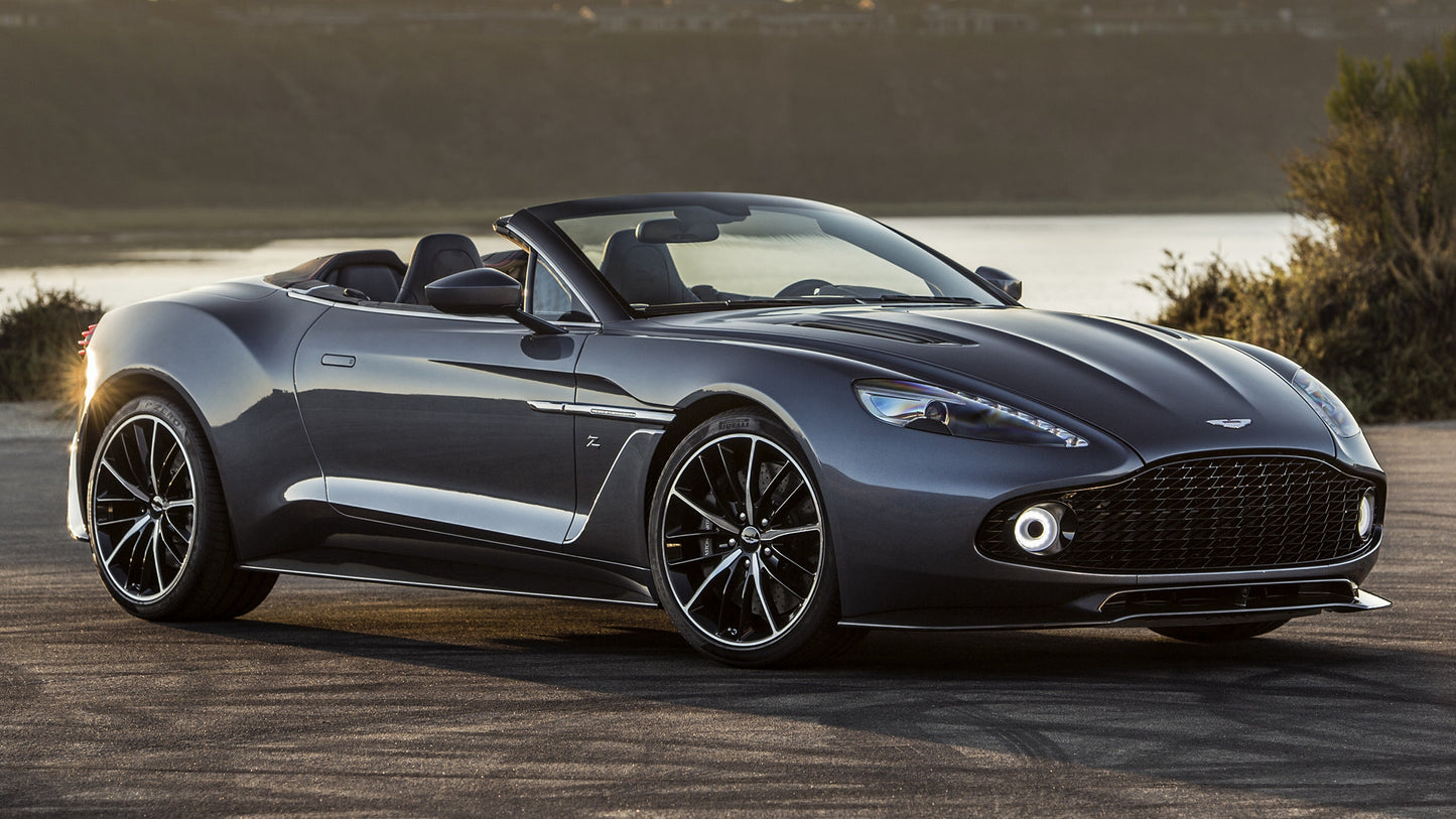 Aston Martin Vanquish Zagato Volante Hd Art Keychain