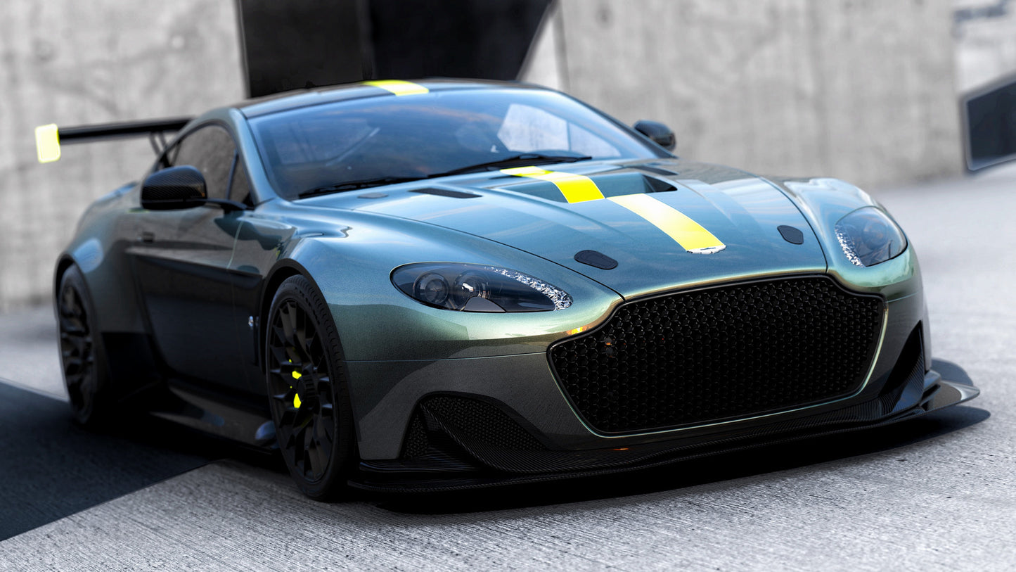 Aston Martin Vantage Amr Pro Hd Art Keychain