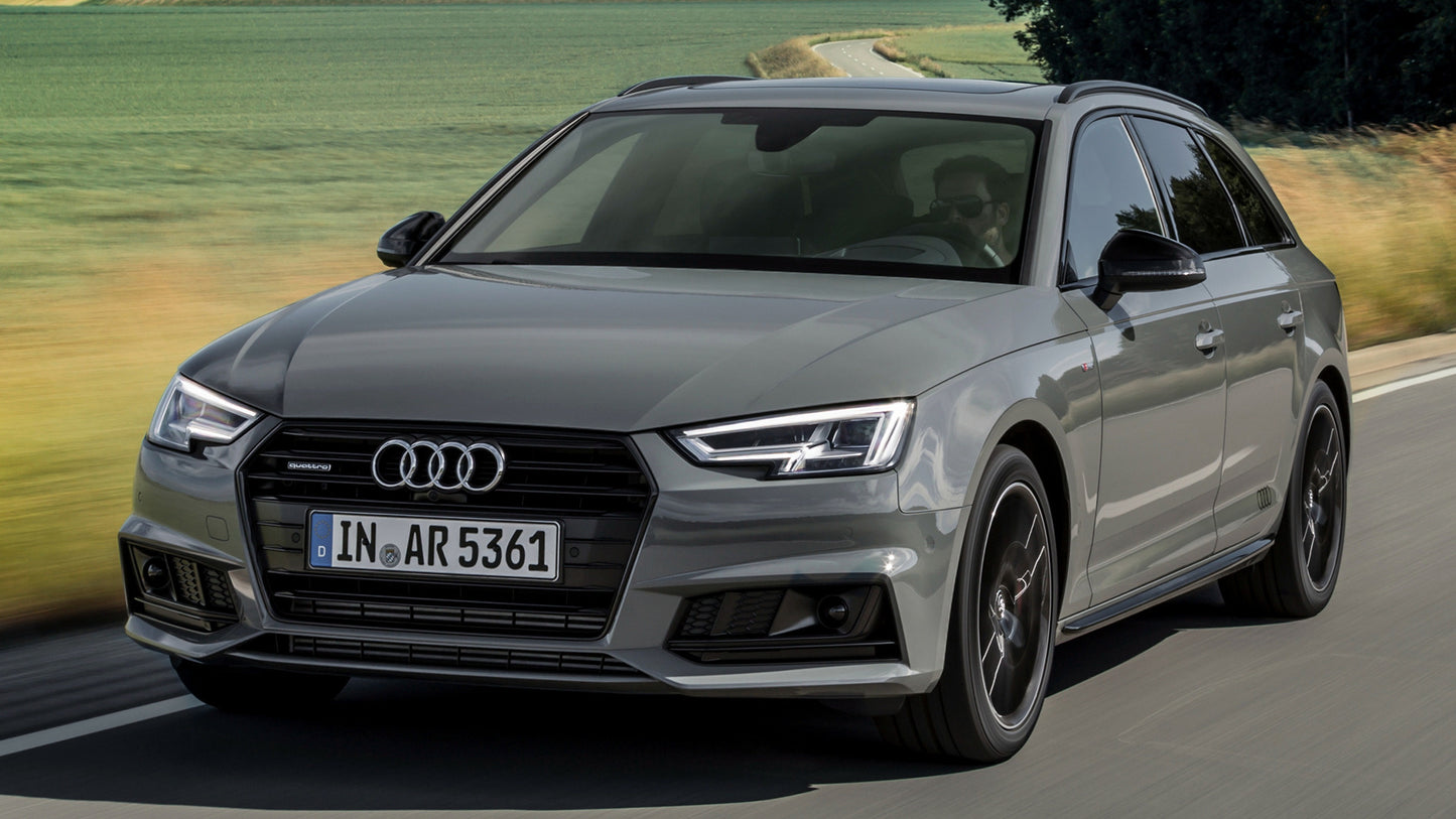 Audi A4 Avant Black Edition Hd Art Keychain