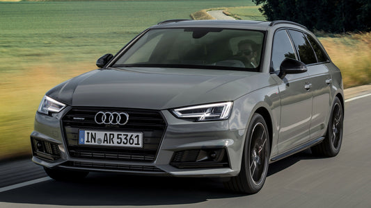 Audi A4 Avant Black Edition Hd Art Keychain