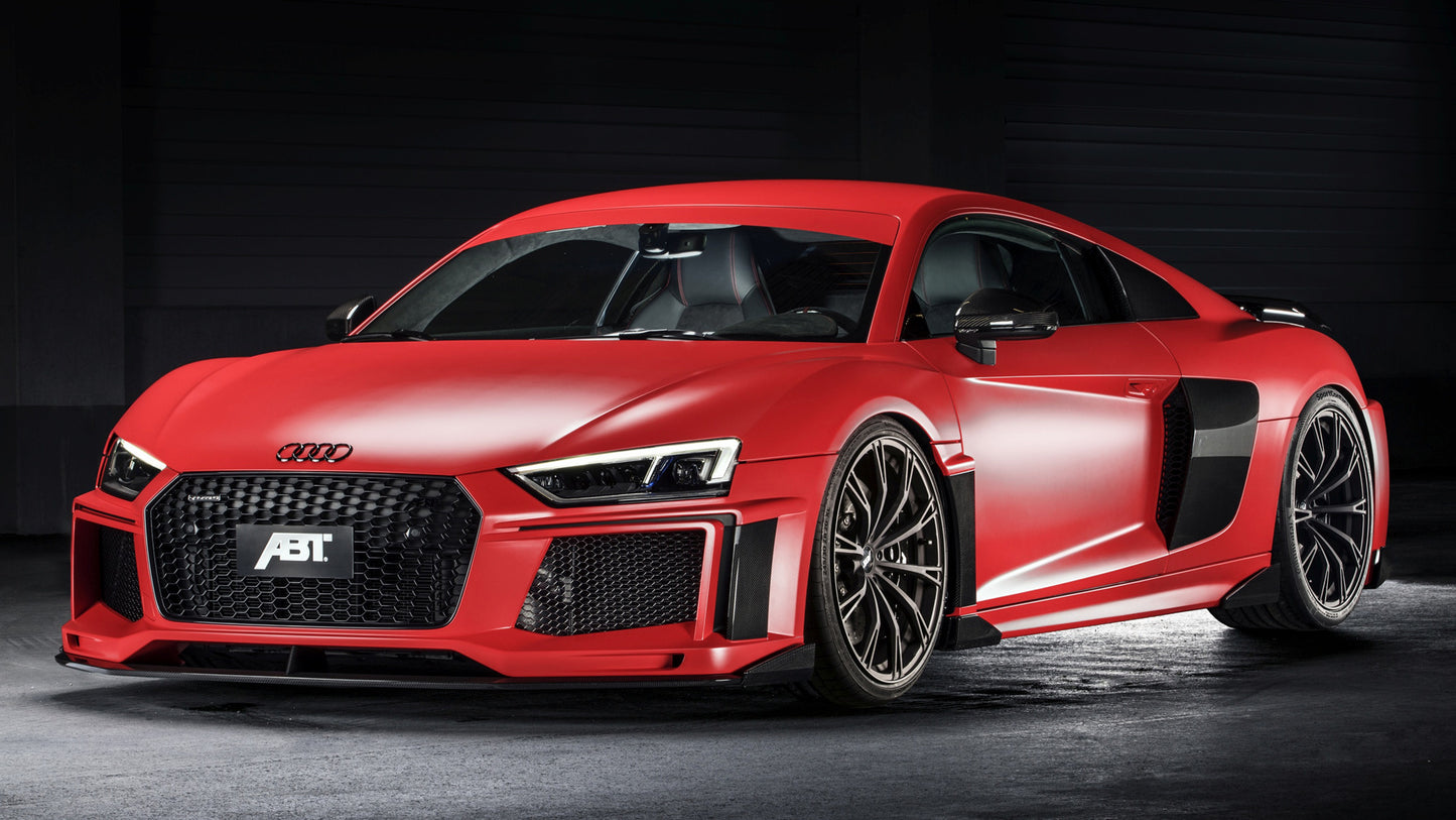 Audi R8 Coupe By Abt Hd Art Keychain