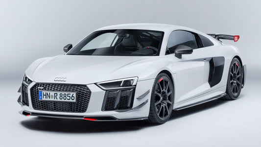 Audi R8 Coupe With Performance Parts Hd Art Keychain