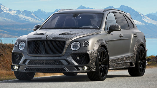 Bentley Bentayga Black Edition By Mansory Hd Art Keychain
