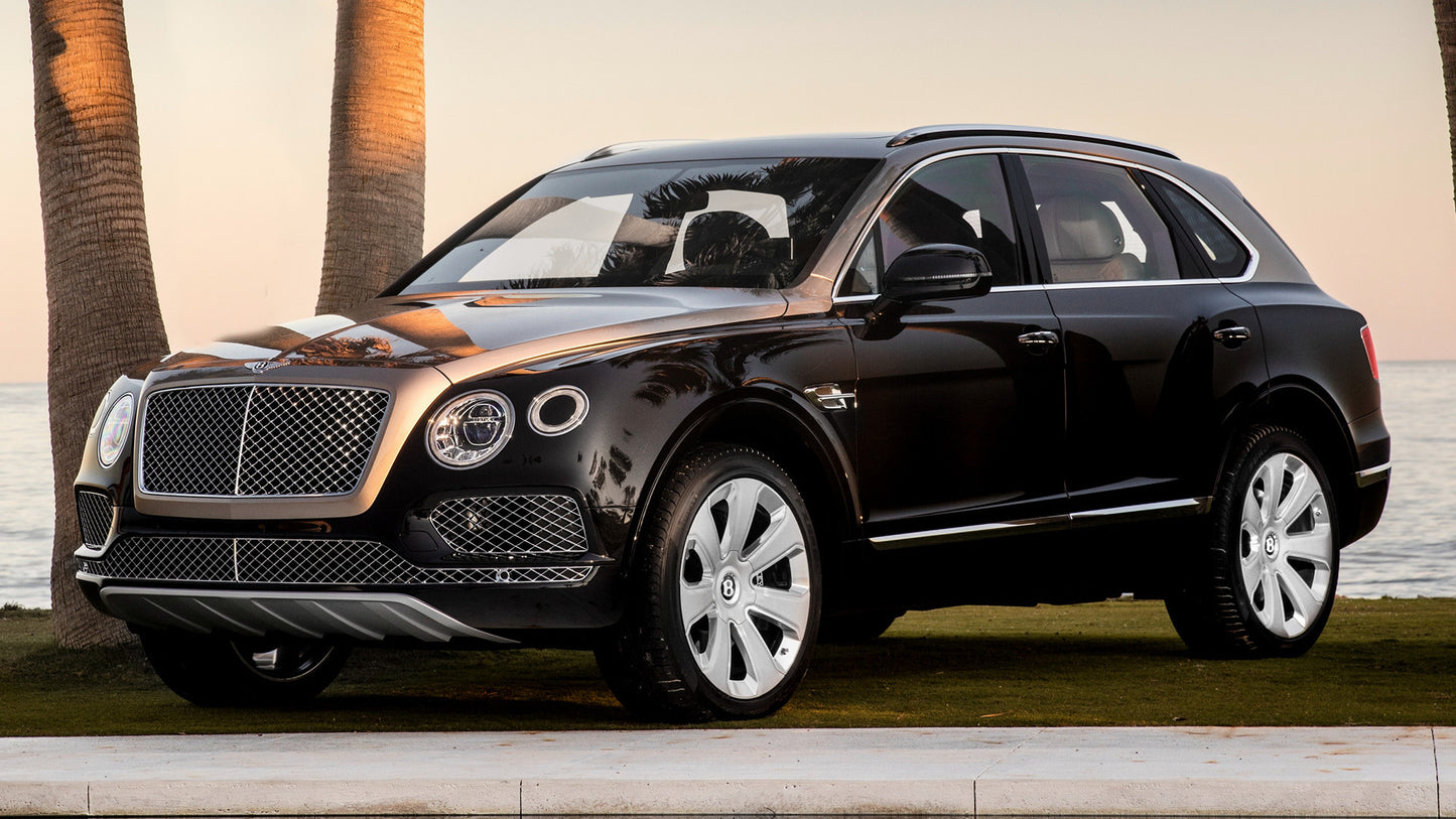 Bentley Bentayga Mulliner Hd Art Keychain