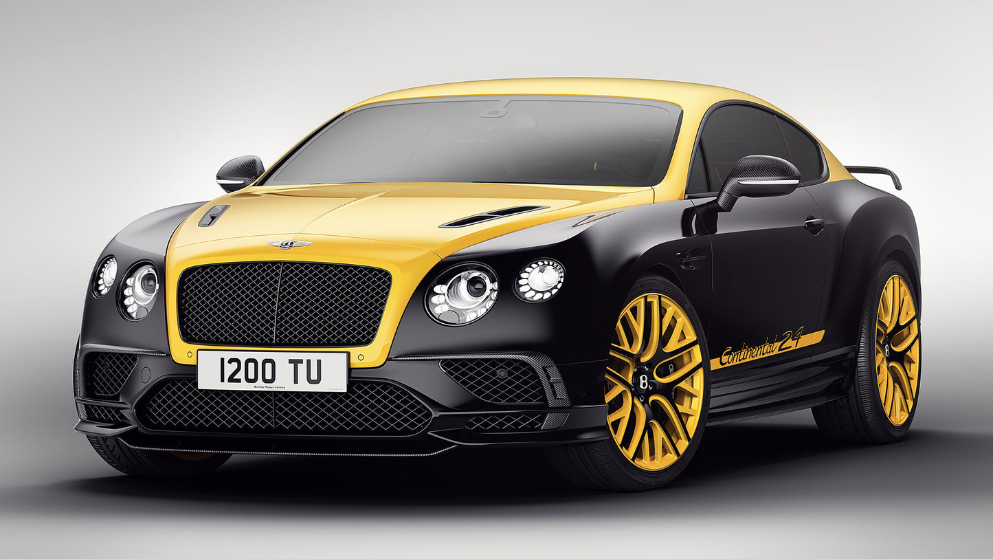 Bentley Continental Hd Art Keychain