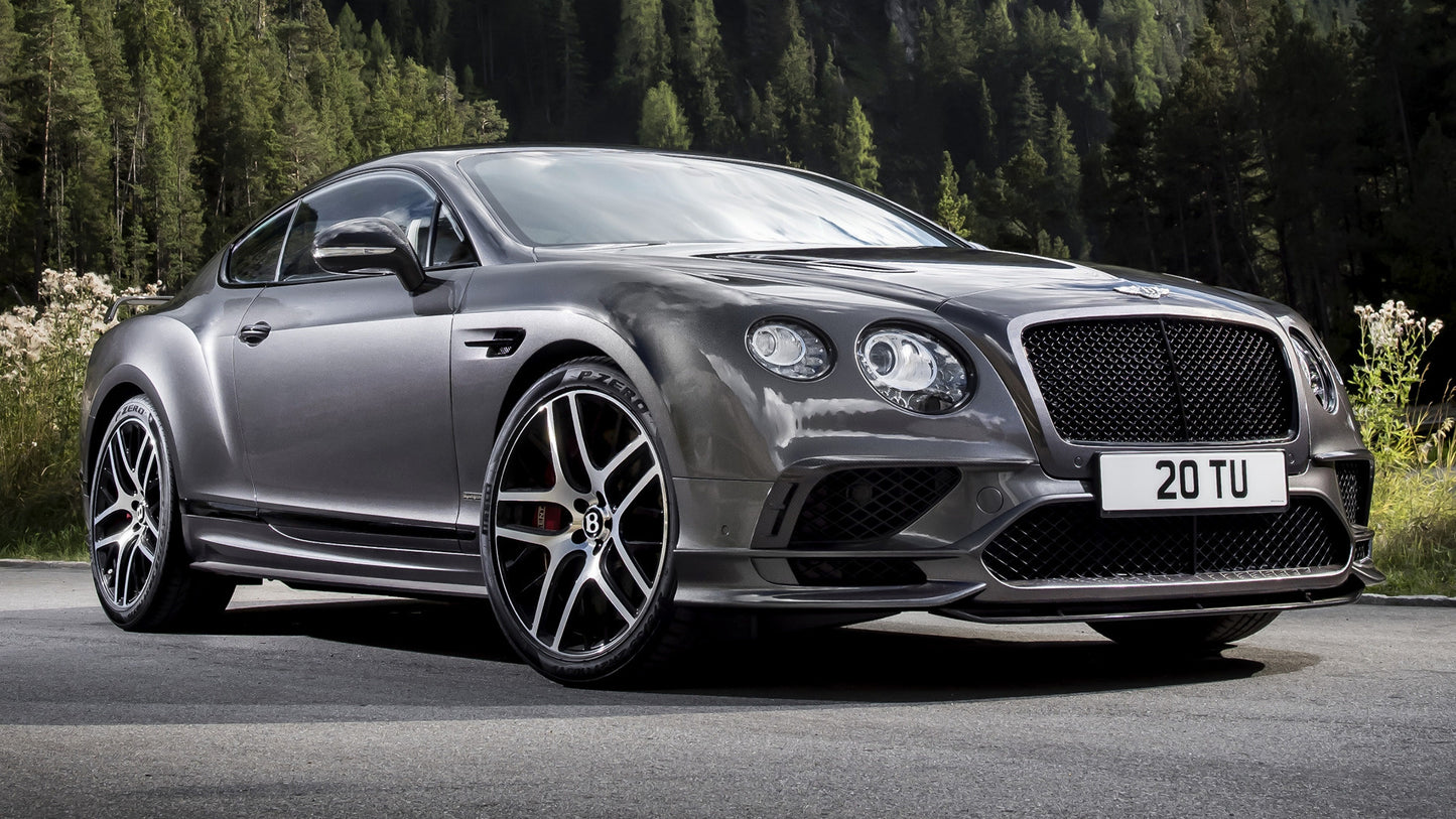 Bentley Continental Supersports Hd Art Keychain