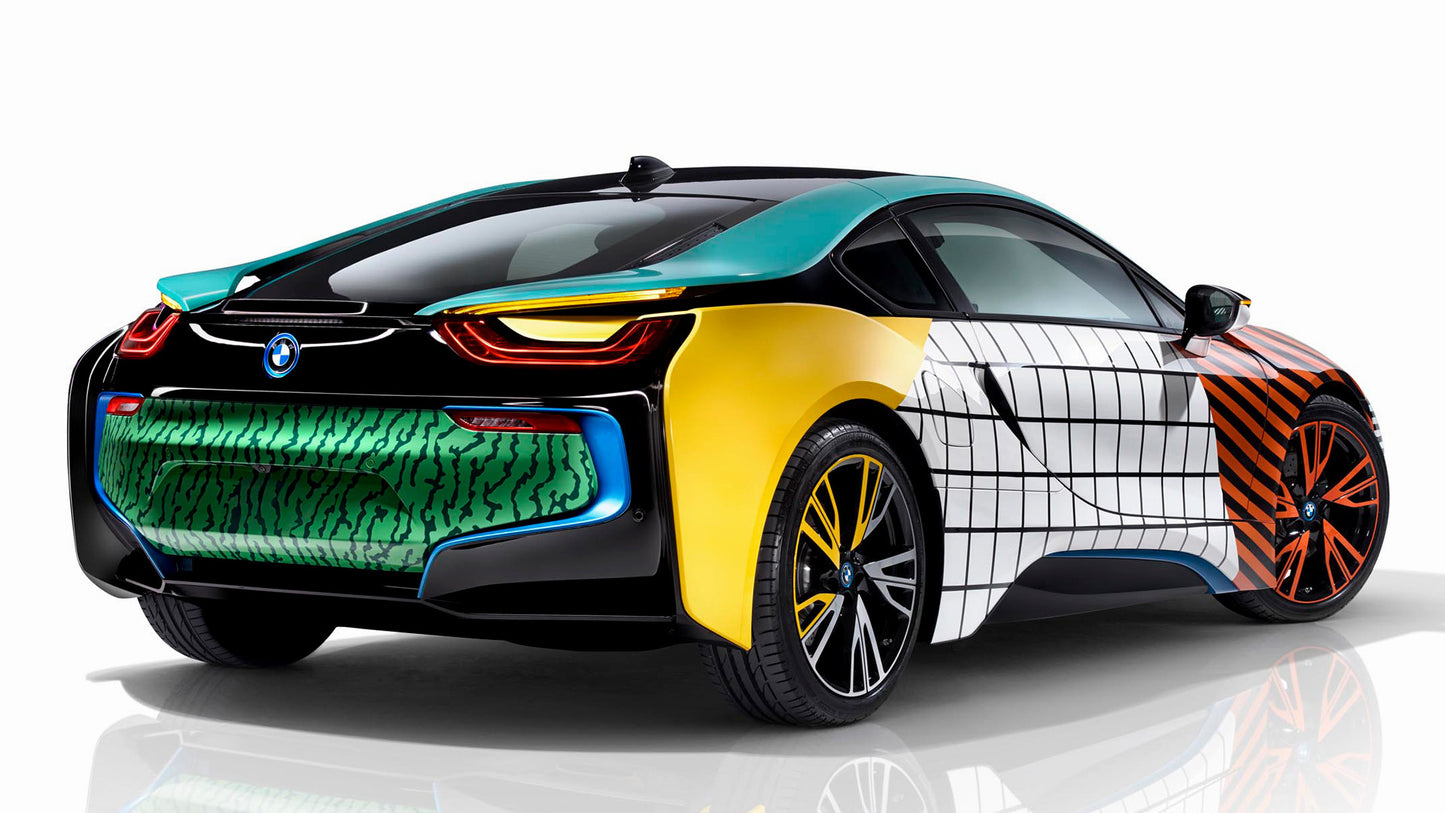 Bmw I8 Memphisstyle Edition By Garage Italia Customs Hd Art Keychain