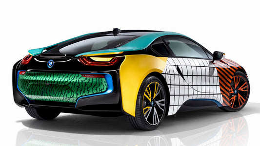 Bmw I8 Memphisstyle Edition By Garage Italia Customs Hd Art Keychain