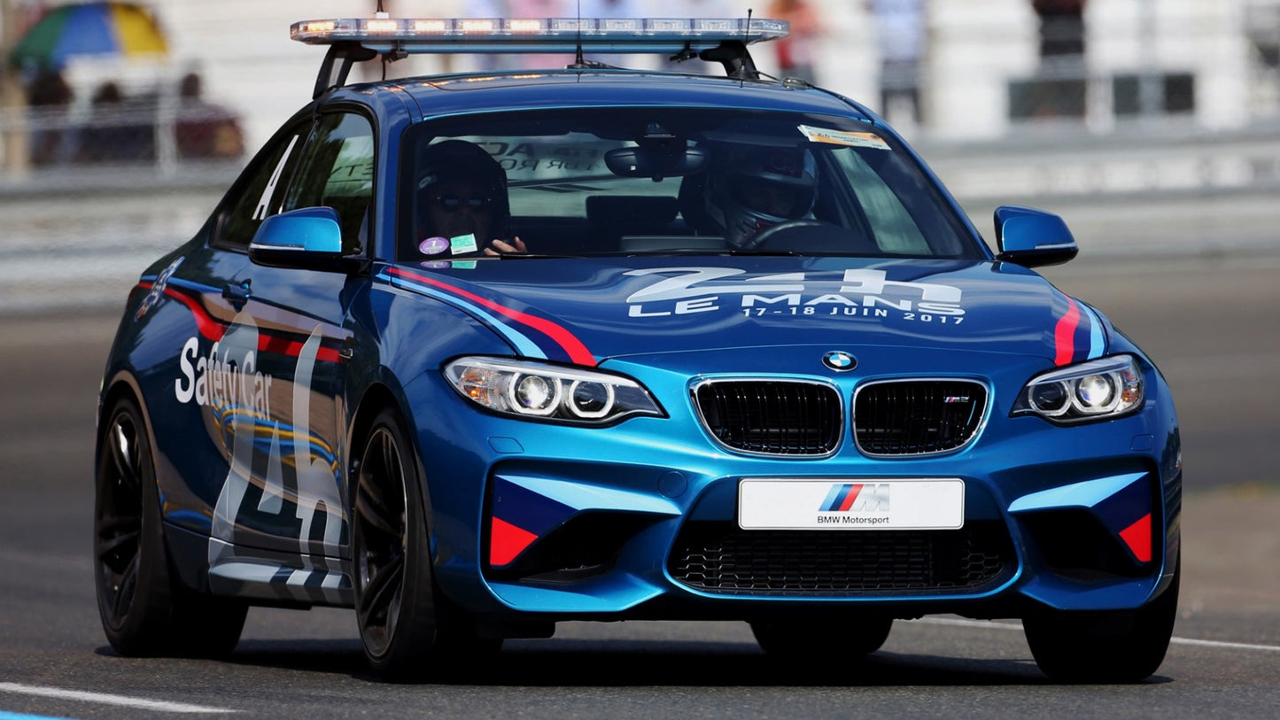 Bmw M2 Coupe 24H Le Mans Safety Car Hd Art Keychain