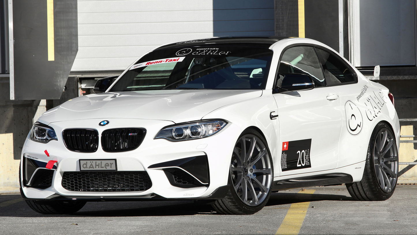 Bmw M2 Coupe Race Line By Dahler Hd Art Keychain