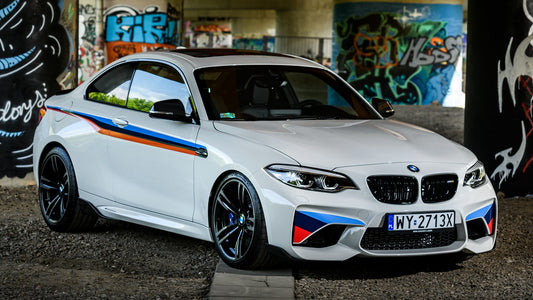Bmw M2 Coupe With M Performance Parts Hd Art Keychain