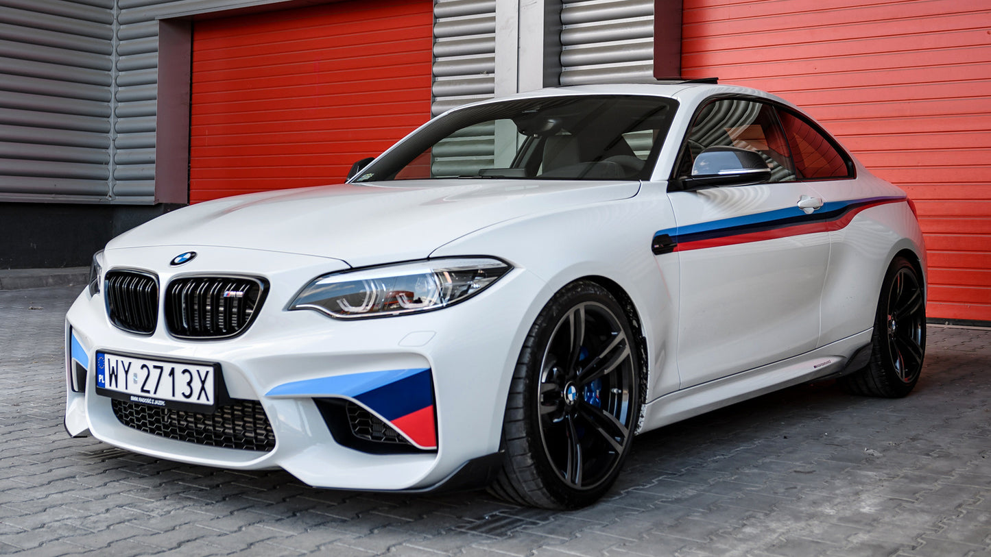 Bmw M2 Coupe With M Performance Parts Hd Art Keychain