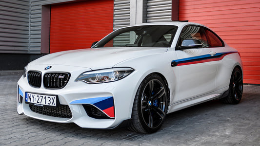 Bmw M2 Coupe With M Performance Parts Hd Art Keychain