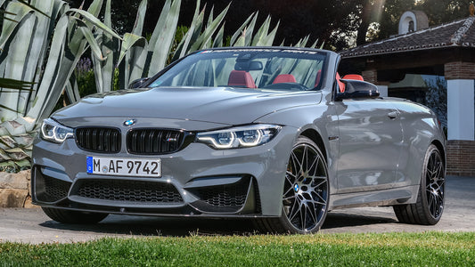 Bmw M4 Convertible With M Performance Parts Hd Art Keychain