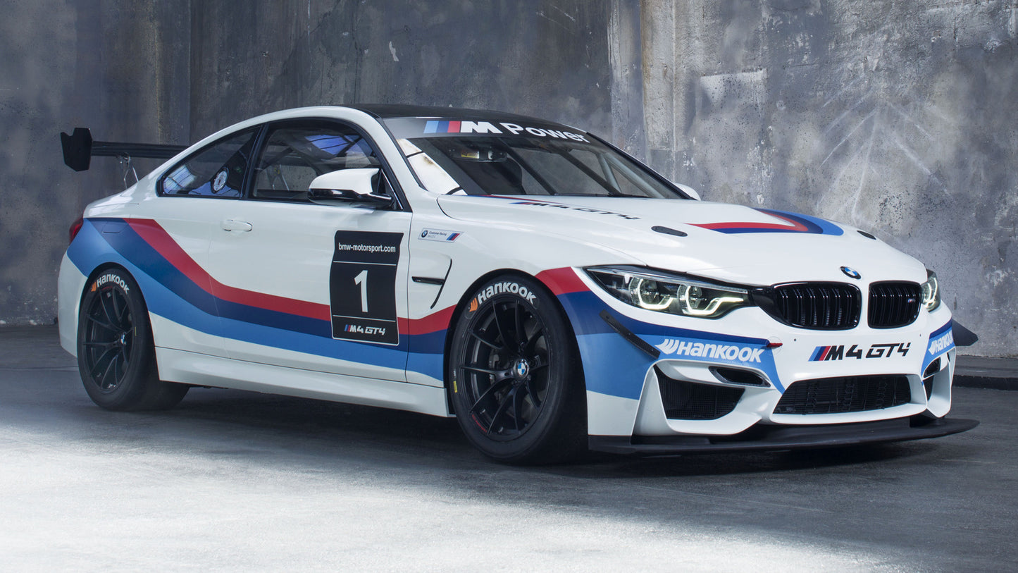 Bmw M4 Gt4 Hd Art Keychain