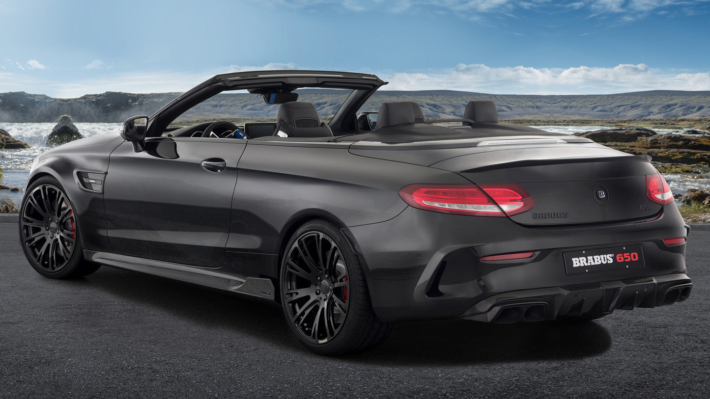 Brabus Based On C Class Cabriolet Hd Art Print Poster