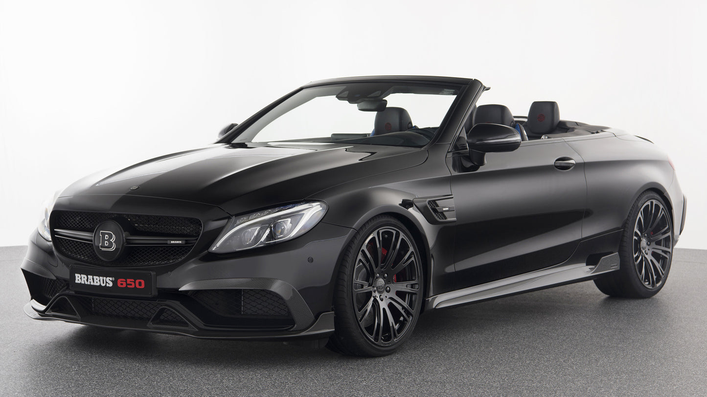Brabus Based On C Class Cabriolet Hd Art Print Poster