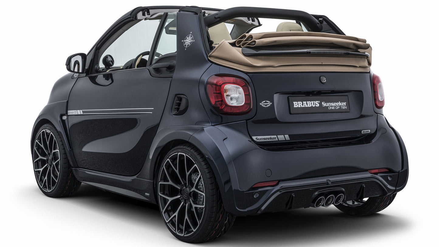 Brabus Ultimate Sunseeker One Of Ten Based On Fortwo Cabrio Hd Art Keychain