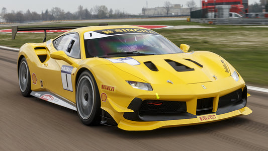 Ferrari Challenge Hd Art Keychain
