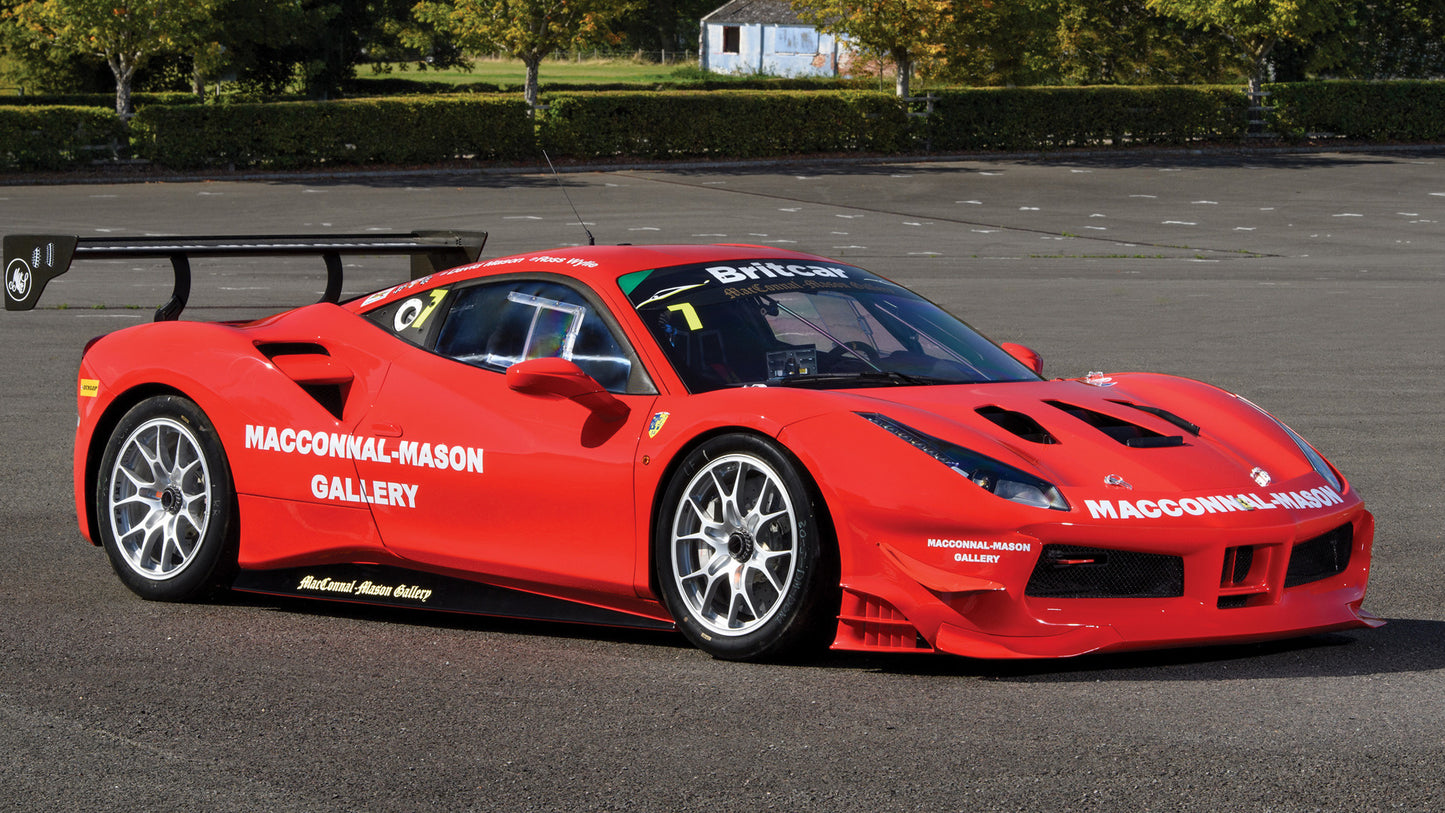 Ferrari Challenge Hd Art Keychain